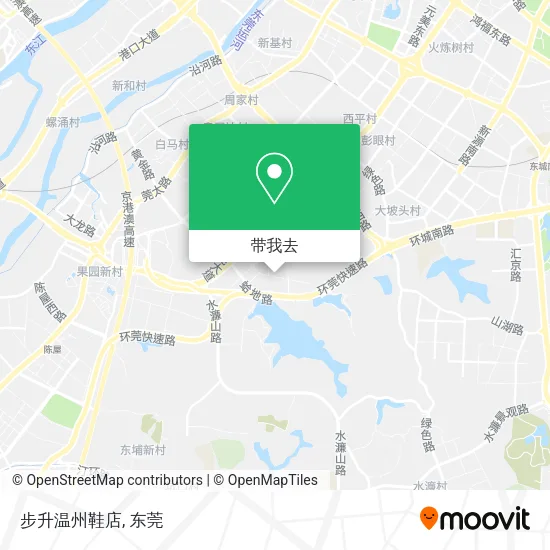 步升温州鞋店地图