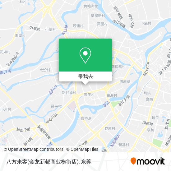 八方来客(金龙新邨商业横街店)地图