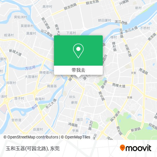 玉和玉器(可园北路)地图