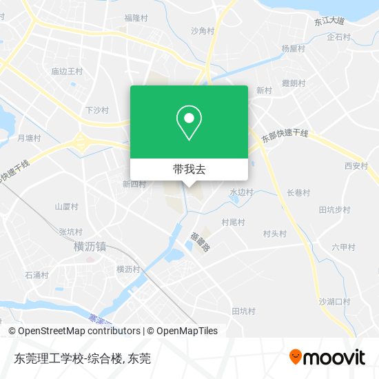 东莞理工学校-综合楼地图
