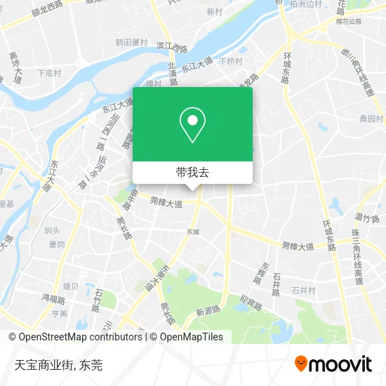 天宝商业街地图