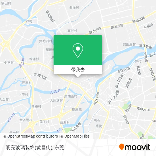 明亮玻璃装饰(黄昌街)地图