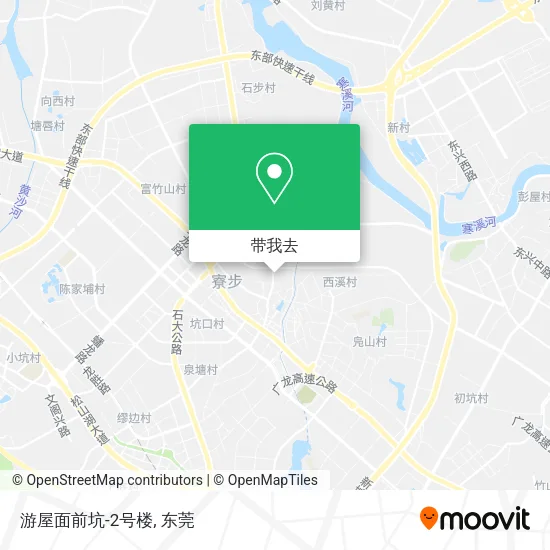 游屋面前坑-2号楼地图