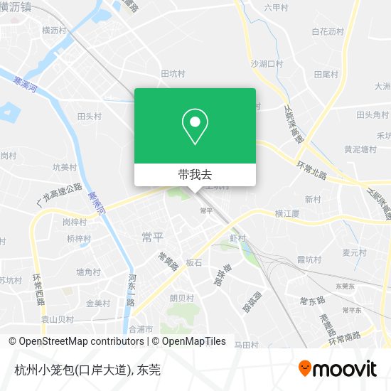 杭州小笼包(口岸大道)地图