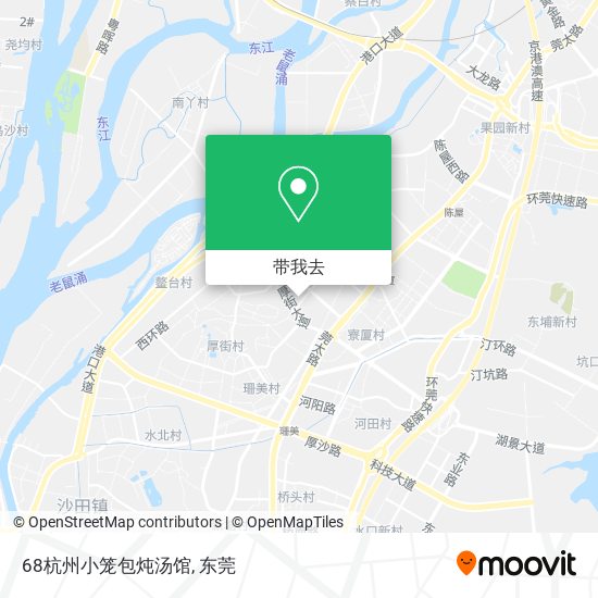 68杭州小笼包炖汤馆地图