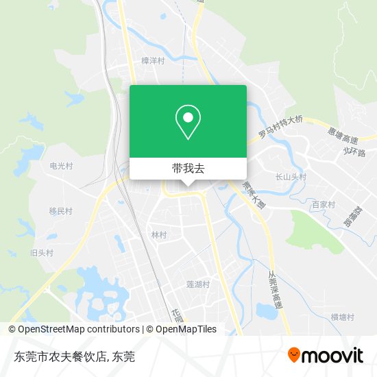 东莞市农夫餐饮店地图