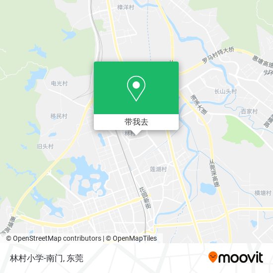林村小学-南门地图