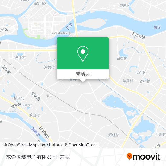 东莞国玻电子有限公司地图