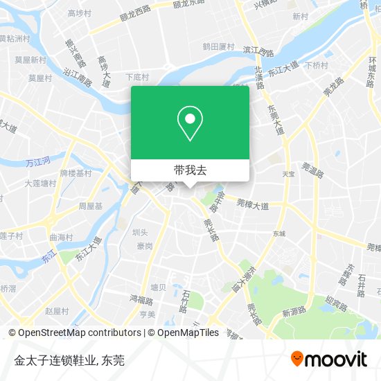 金太子连锁鞋业地图