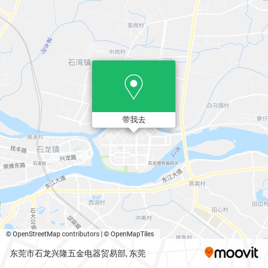 东莞市石龙兴隆五金电器贸易部地图