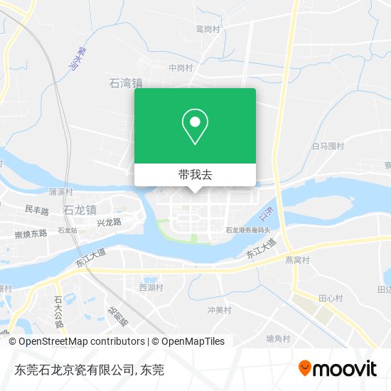 东莞石龙京瓷有限公司地图