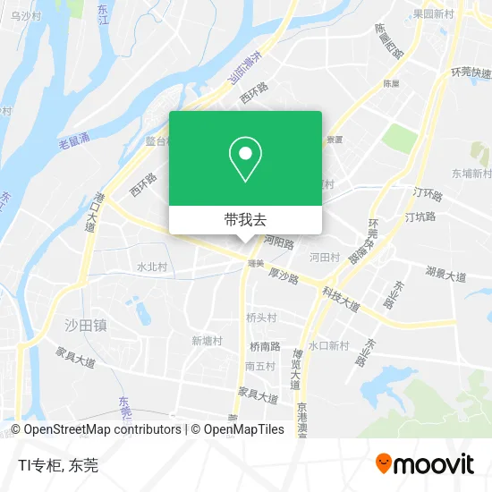 TI专柜地图