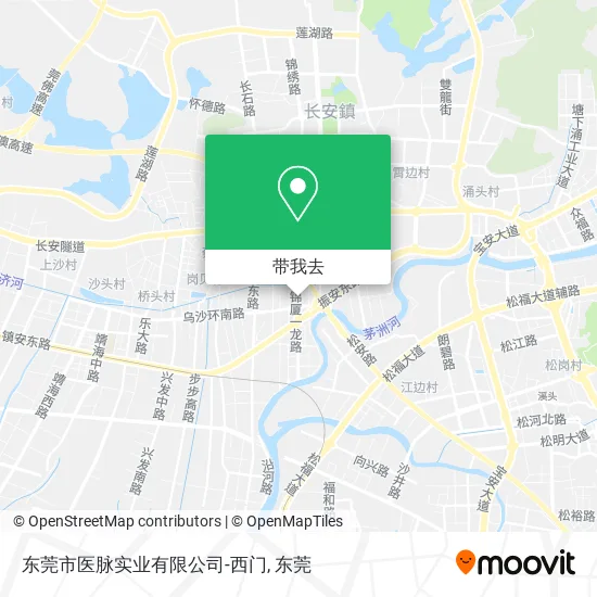 东莞市医脉实业有限公司-西门地图