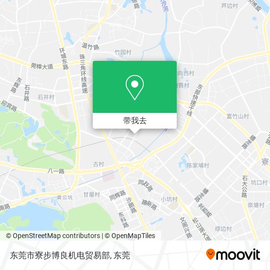 东莞市寮步博良机电贸易部地图