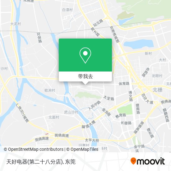 天好电器(第二十八分店)地图