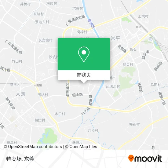 特卖场地图
