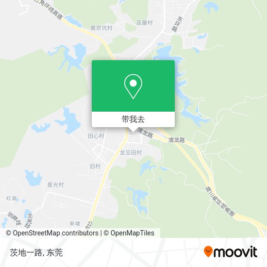茨地一路地图