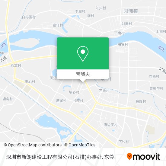 深圳市新朗建设工程有限公司(石排)办事处地图