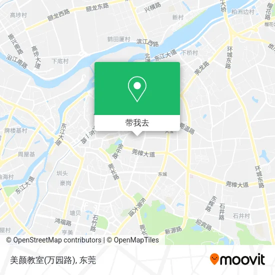 美颜教室(万园路)地图