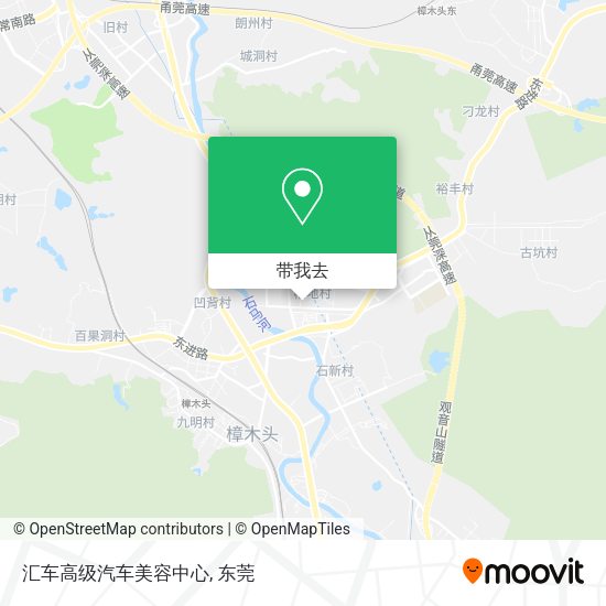汇车高级汽车美容中心地图