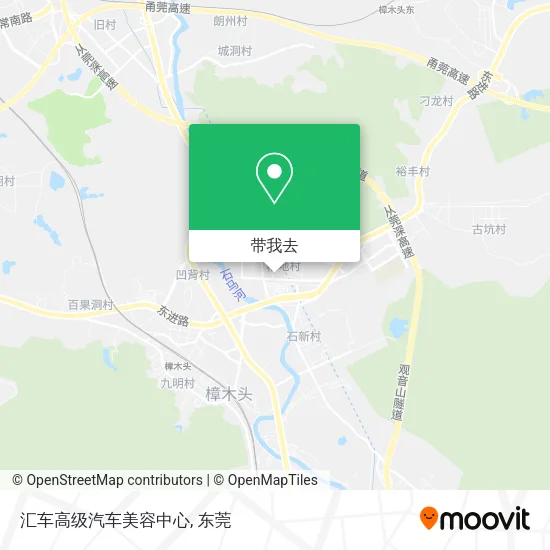 汇车高级汽车美容中心地图
