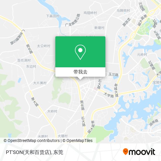 PT'SON(天和百货店)地图