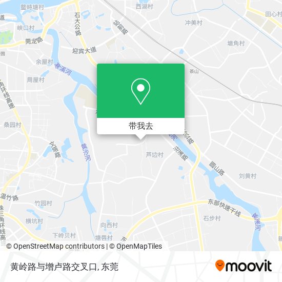 黄岭路与增卢路交叉口地图