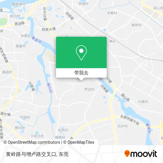 黄岭路与增卢路交叉口地图