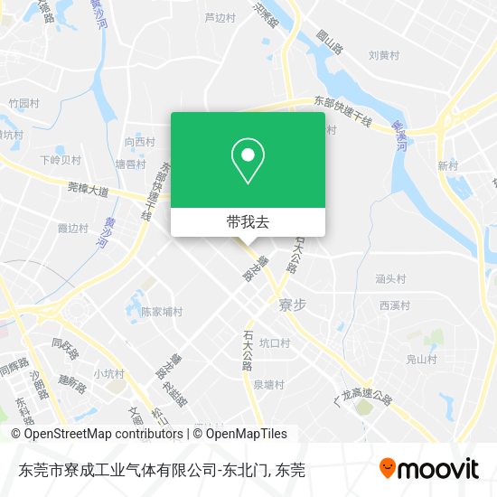 东莞市寮成工业气体有限公司-东北门地图