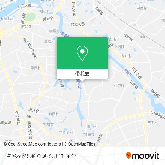 卢屋农家乐钓鱼场-东北门地图