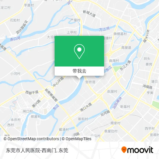 东莞市人民医院-西南门地图