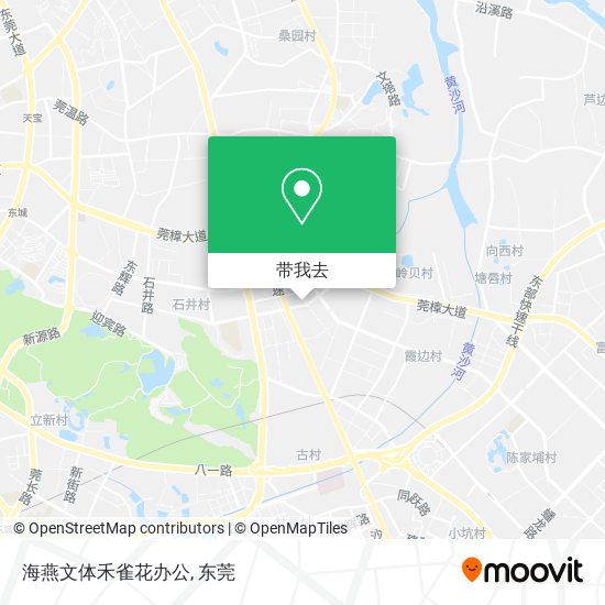 海燕文体禾雀花办公地图