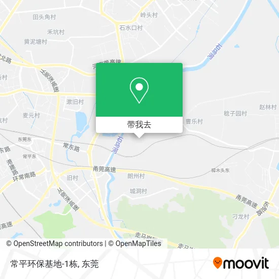 常平环保基地-1栋地图