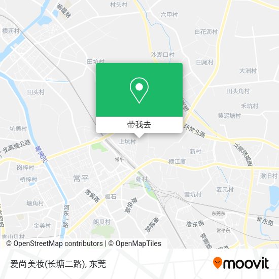 爱尚美妆(长塘二路)地图