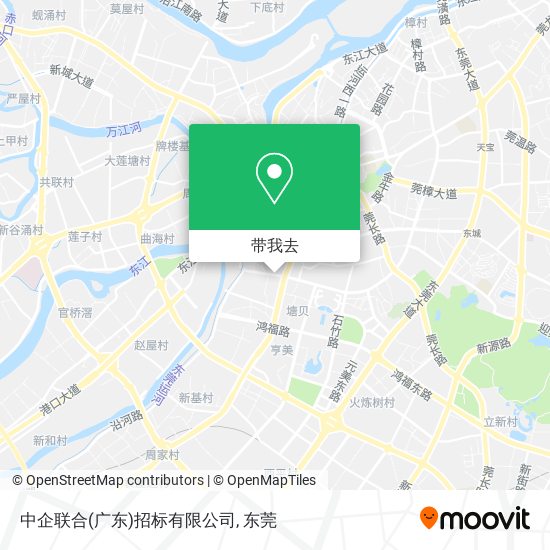 中企联合(广东)招标有限公司地图