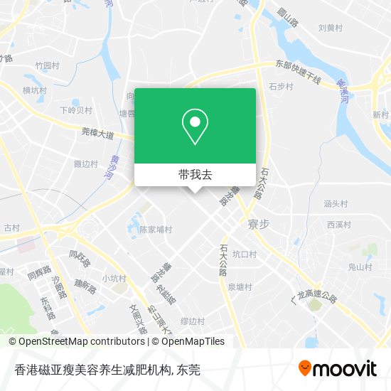 香港磁亚瘦美容养生减肥机构地图