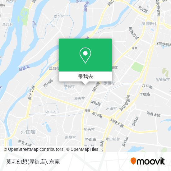 莫莉幻想(厚街店)地图
