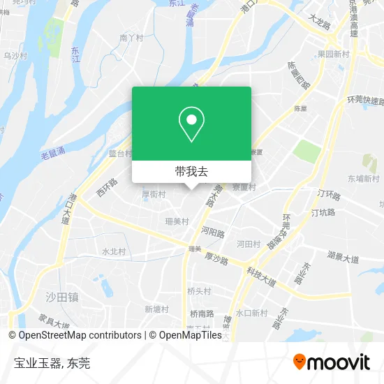 宝业玉器地图