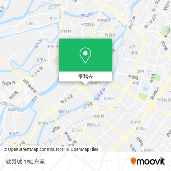 欧景城-1栋地图