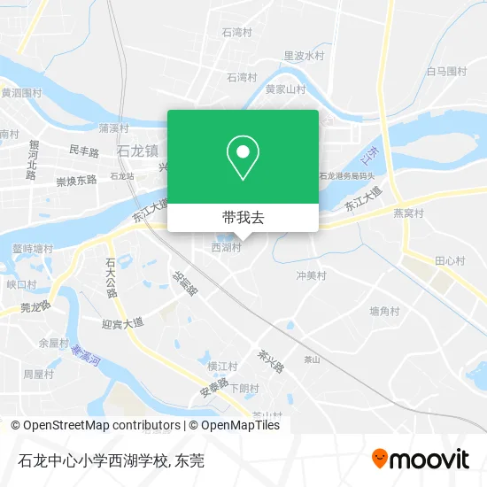石龙中心小学西湖学校地图