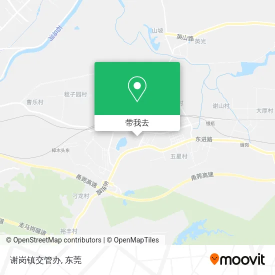 谢岗镇交管办地图