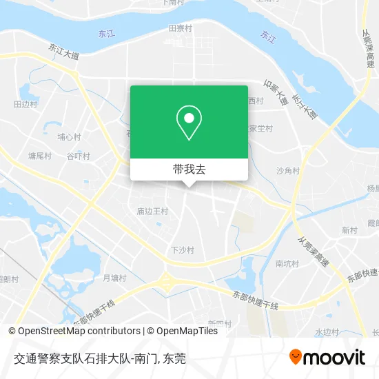 交通警察支队石排大队-南门地图