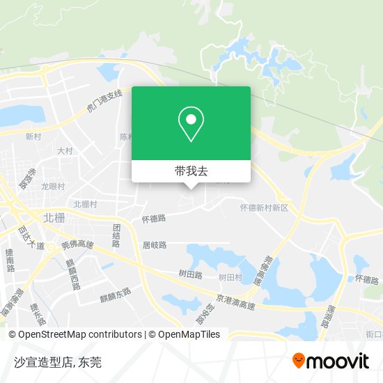 沙宣造型店地图