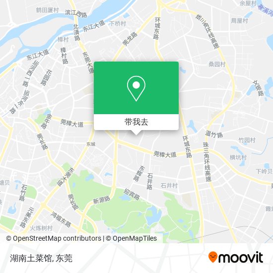 湖南土菜馆地图