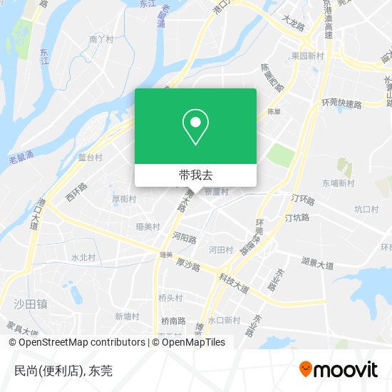 民尚(便利店)地图