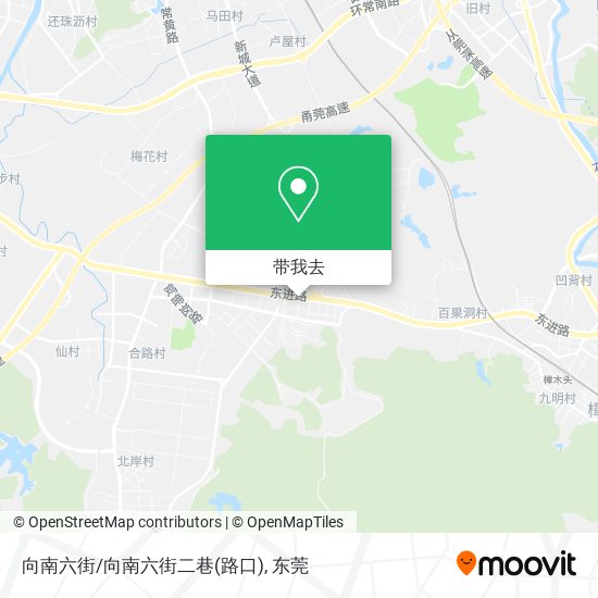 向南六街/向南六街二巷(路口)地图