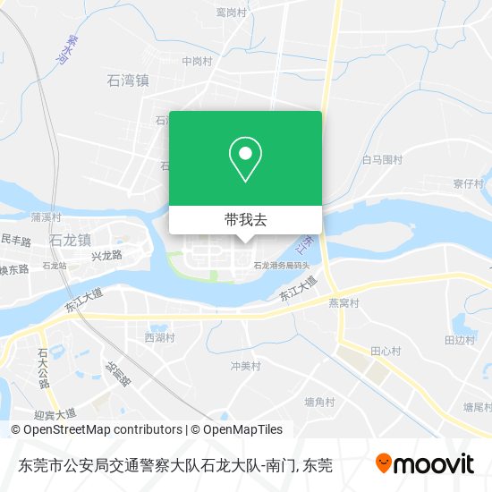 东莞市公安局交通警察大队石龙大队-南门地图