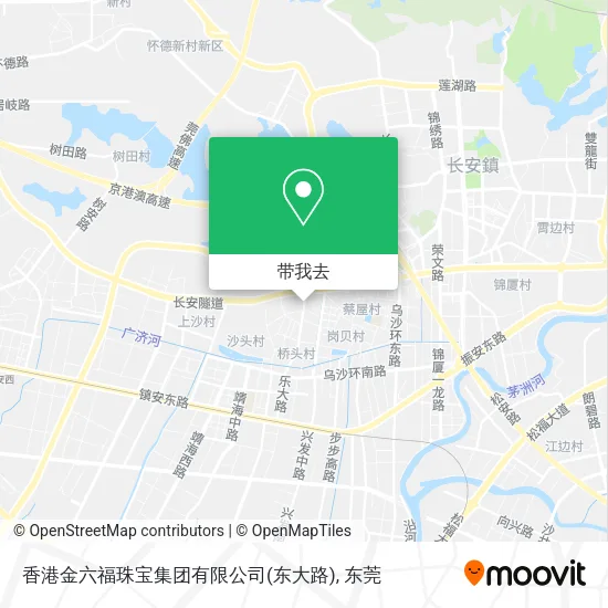 香港金六福珠宝集团有限公司(东大路)地图