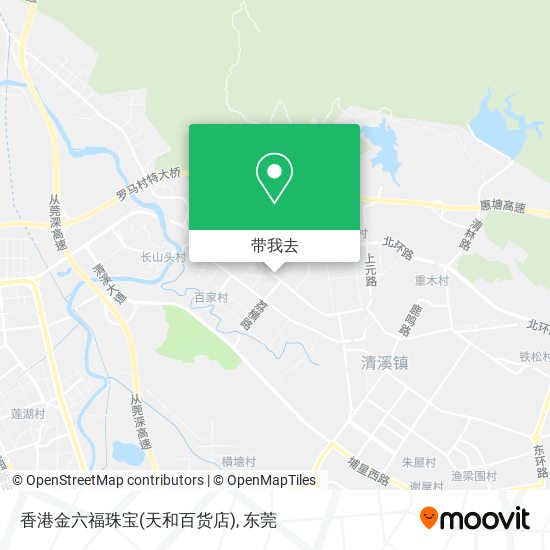 香港金六福珠宝(天和百货店)地图