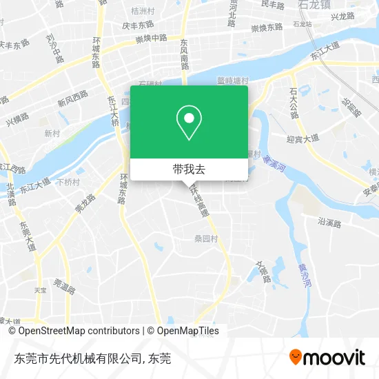 东莞市先代机械有限公司地图